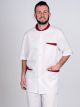 Chemisette, col officier couleur YANIS