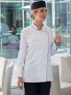 Veste de cuisine femme blanc AMANDE