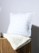 Taie d'oreiller bande satin TAIBSAT
