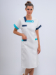 Blouse encolure trapèze BEA