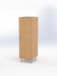 Armoire Demi-Penderie Demi-Lingere 1 Porte Essentia ESSARM 1P