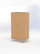 Armoire Demi-Penderie Demi-Lingere 2 Portes Essentia ESSARM 2P